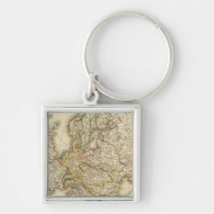 Europa 1789 schlüsselanhänger
