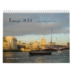 Europa 2013 durch Stuart J DuBreuil u. Yoko Gushi Kalender
