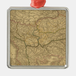 Europa 23 silbernes ornament