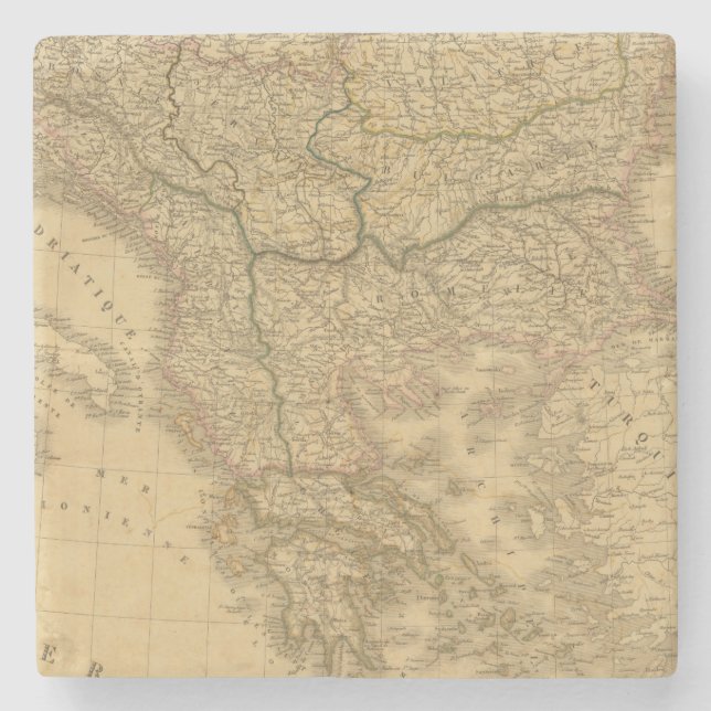 Europa 23 steinuntersetzer (Vorderseite)