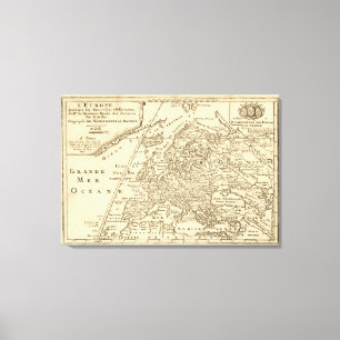 Europa 24 leinwanddruck