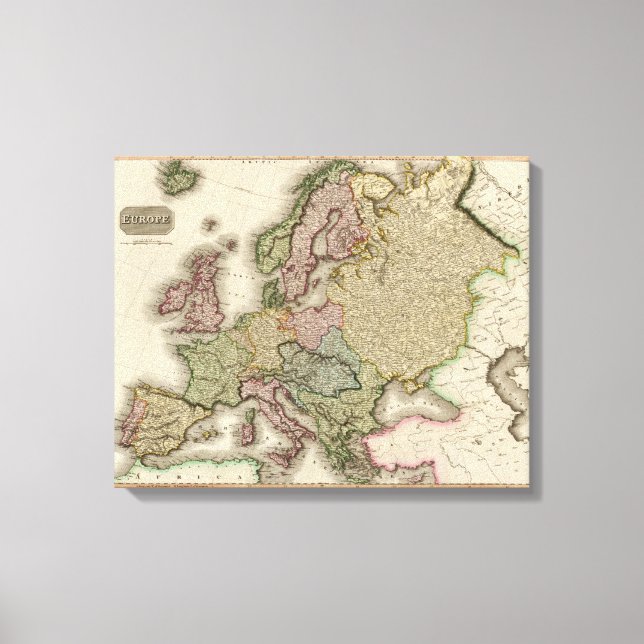 Europa 24 leinwanddruck (Vorderseite)