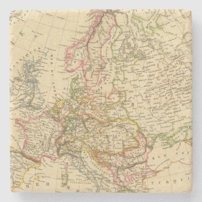 Europa 27 steinuntersetzer (Vorderseite)