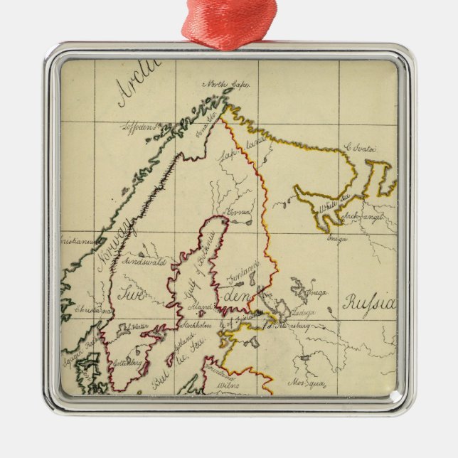Europa 29 silbernes ornament (Vorne)