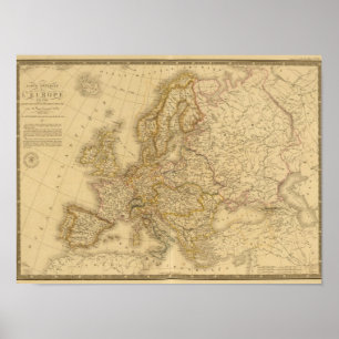 Europa 2 im Jahre 1813 Poster