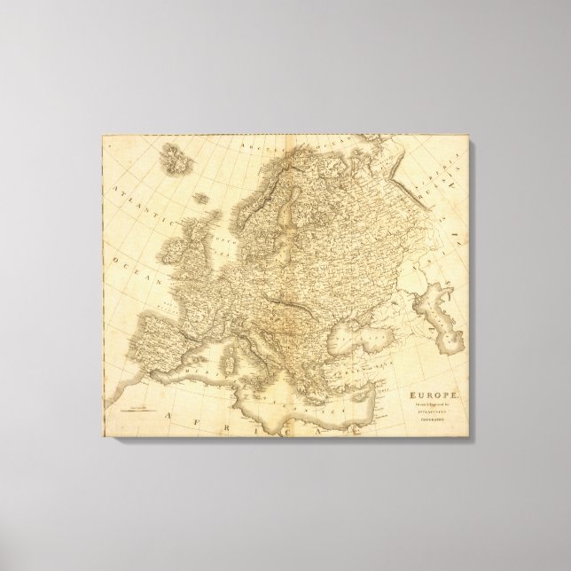Europa 47 leinwanddruck (Vorderseite)