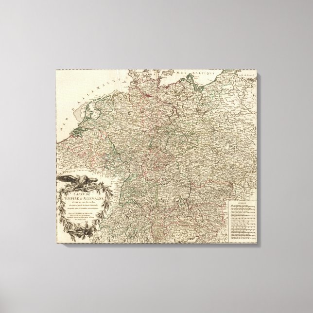 Europa 9 leinwanddruck (Vorderseite)