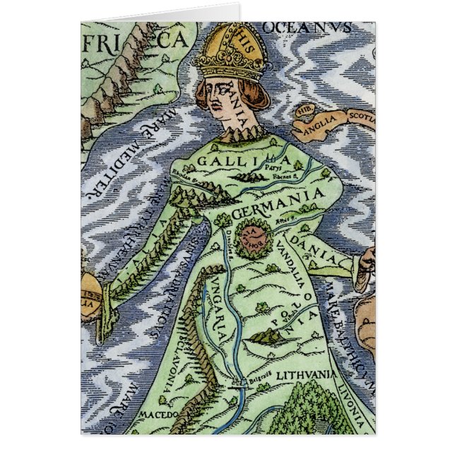 EUROPA ALS KÖNIGIN, 1588 (Vorne)