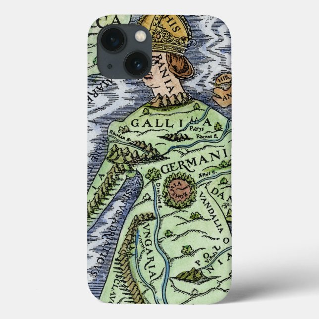 EUROPA ALS KÖNIGIN, 1588 Case-Mate iPhone HÜLLE (Rückseite)