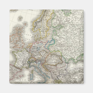 Europa Atlas Karte Magnet