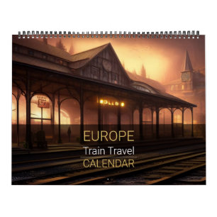 Europa-Bahn-Reise-Kalender Kalender