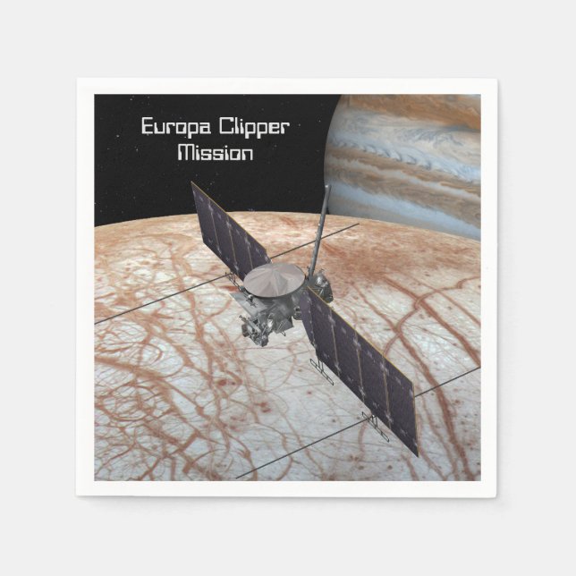 Europa Clipper Mission Spacecraft Serviette (Vorderseite)