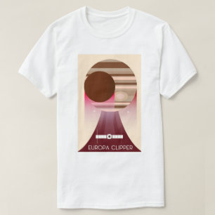 Europa Clipper Weltraumkunst T-Shirt