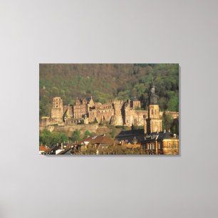 Europa, Deutschland, Heidelberg. Schloss Leinwanddruck