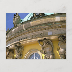 Europa, Deutschland, Potsdam. Park Sanssouci, Postkarte