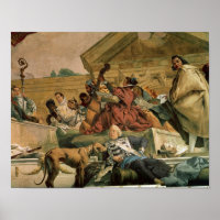 Europa, einer der vier Kontinente