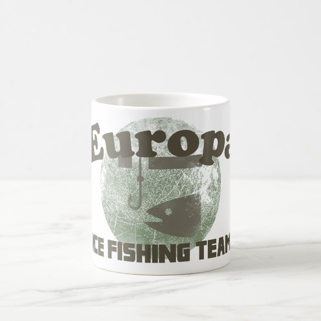 Europa-Eis-Fischen-Team Tasse (Mittel)