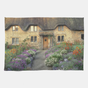 Europa, England, Chippenham. Frühes Morgenlicht Küchentuch