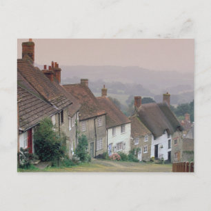 Europa, England, Dorset, Gold Hill, Shaftesbury. Postkarte