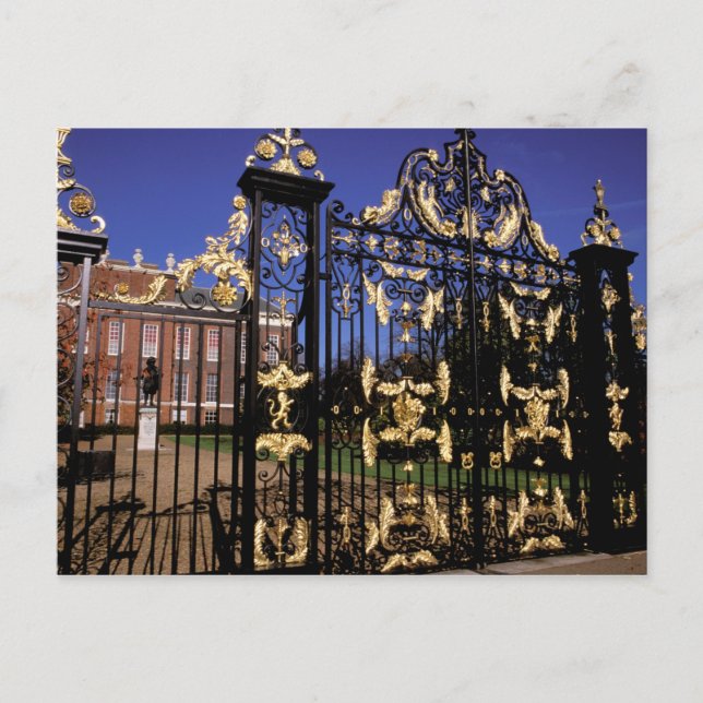 Europa, England, London. Gilded Gate außerhalb von Postkarte (Vorderseite)