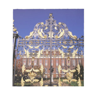 Europa, England, London. Gildentor außerhalb Notizblock