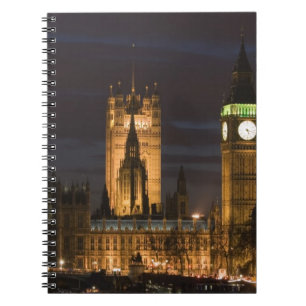 Europa, ENGLAND, London: Häuser des Parlaments / 2 Notizblock