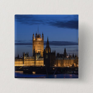Europa, ENGLAND, London: Häuser des Parlaments / Button