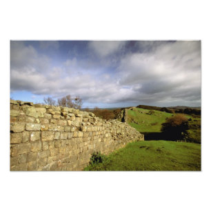 Europa, England, Northumberland Hadrian Fotodruck