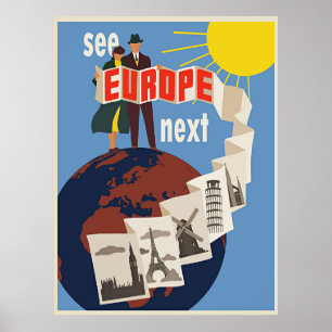 Europa - Europa als Nächstes sehen Poster