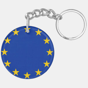 Europa Fahne Schlüsselanhänger