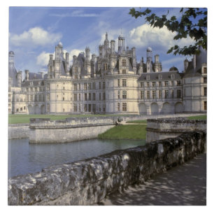 Europa, Frankreich, Chambord. Imposantes Schloss Fliese