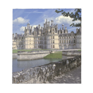 Europa, Frankreich, Chambord. Imposantes Schloss Notizblock