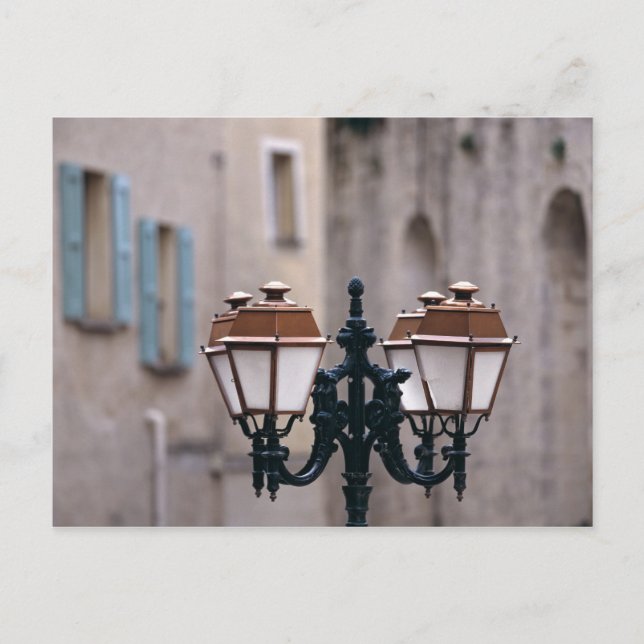 Europa, Frankreich, Forcalquier. alt verwittert Postkarte (Vorderseite)