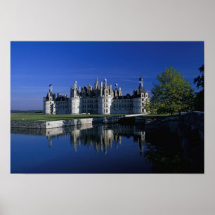 Europa, Frankreich, Loire Valley. Chateau Chambord Poster