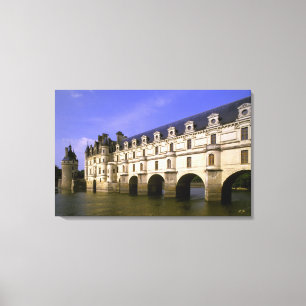 Europa, Frankreich, Loire Valley. Schloss Leinwanddruck