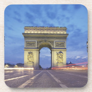 Europa, Frankreich, Paris. Arc de Triomphe aus der Untersetzer