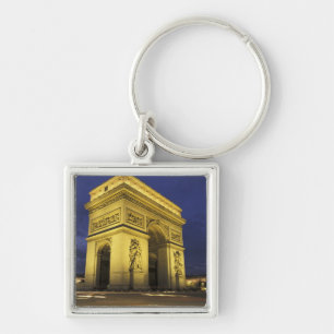 Europa, Frankreich, Paris. Arc de Triomphe Schlüsselanhänger