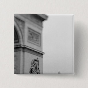 Europa, Frankreich, Paris. Arc de Triomphe und 2 Button