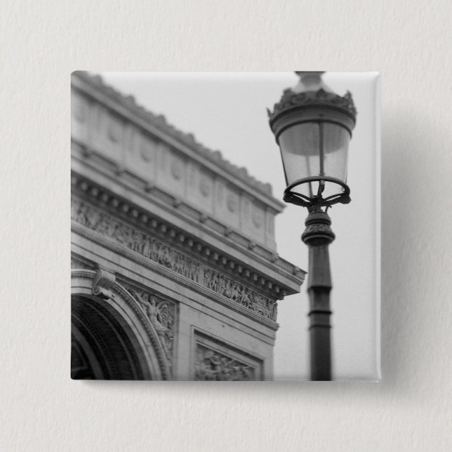 Europa, Frankreich, Paris. Arc de Triomphe und Button (Vorderseite)