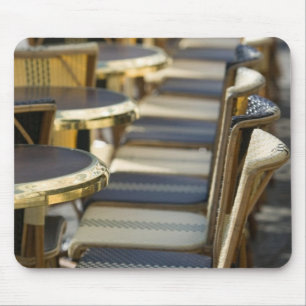 Europa, Frankreich, Paris, Beaubourg: Café-Tische  Mousepad