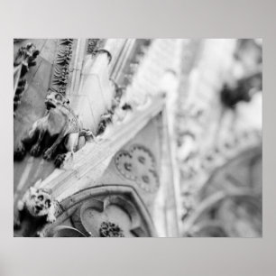 Europa, Frankreich, Paris.Detail: Skulptur Poster