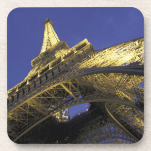 Europa, Frankreich, Paris, Eiffelturm, Abend 2 Untersetzer