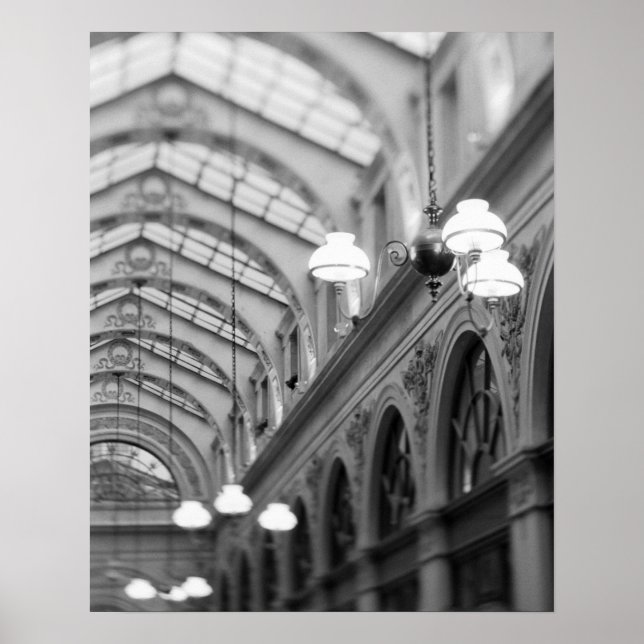 Europa, Frankreich, Paris Innenbereich, Galerie Poster (Vorne)