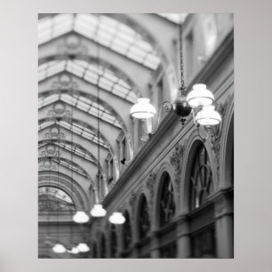 Europa, Frankreich, Paris. Inneres, Galerie Poster