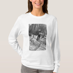 Europa, Frankreich, Paris, Montmartre: Morgen auf T-Shirt