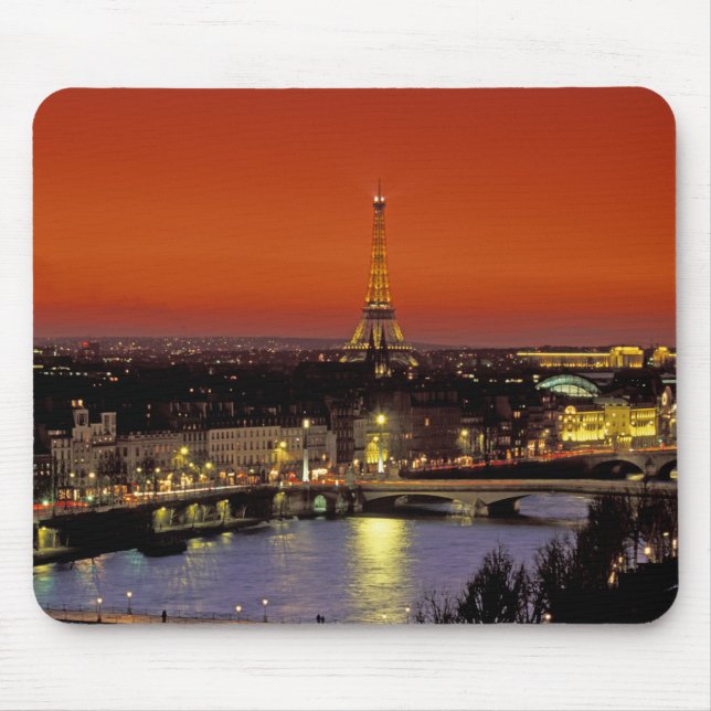 Europa, Frankreich, Paris. Sonnenblick auf Eiffel Mousepad (Vorne)