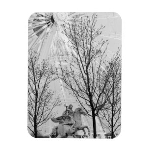 Europa, Frankreich, Paris Statue und Riesenrad, Magnet