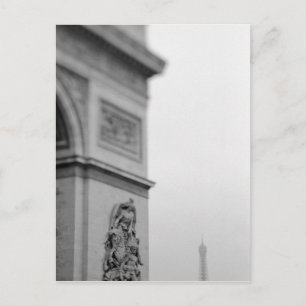 Europa, Frankreich, Paris Triumphbogen und 2 Postkarte