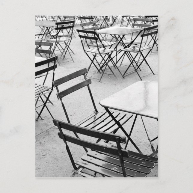 Europa, Frankreich, Paris. Vorsitz: Jardin du 3 Postkarte (Vorderseite)