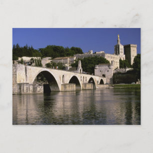 Europa, Frankreich, Provence, Avignon. Palais des Postkarte